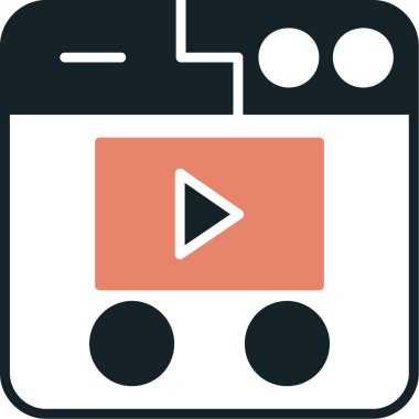 video kamera vektör simgesi