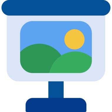 Seo simgesinin vektör illüstrasyonu