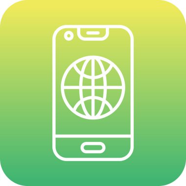 vektör İnternet simgesi