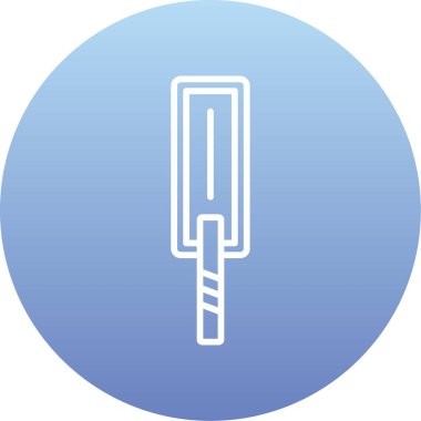 Modern b 'nin vektör illüstrasyonu eksik simgesi