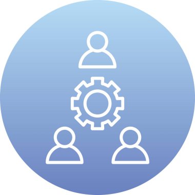 seo modern simgesinin vektör illüstrasyonu