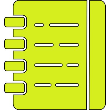 dosya dizini simgesi, vektör illüstrasyonu