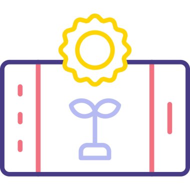 modern simge vektör illüstrasyonu