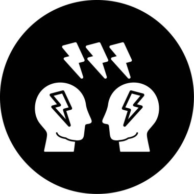 Kırık ampullü bir beynin vektör çizimi