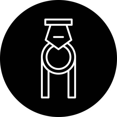 Bir b-b simgesinin vektör illüstrasyonu