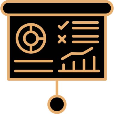 İş grafiği vektör illüstrasyonu