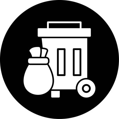 vektör çöp kutusu simgesi