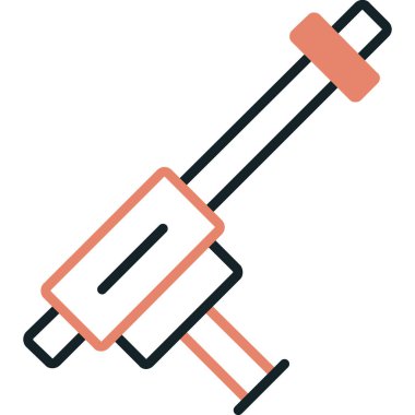 Fırça simgesi vektör illüstrasyonu