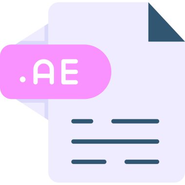 Belge. Web simgesi basit illüstrasyon