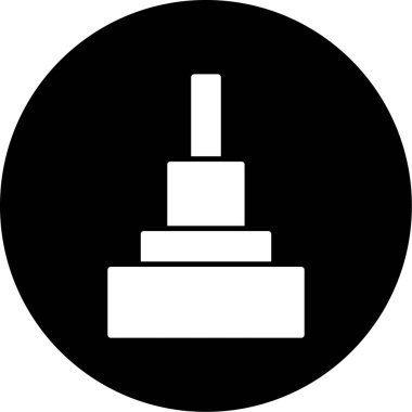 Modern simgenin vektör illüstrasyonu