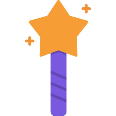 Bir yıldızın vektör illüstrasyonu