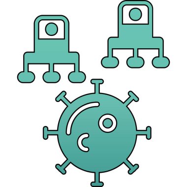 Basit vektör simgesi, illüstrasyon