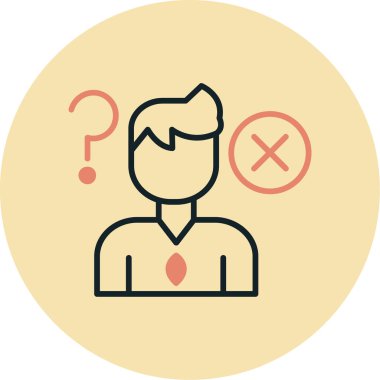 soru simge vektör çizim