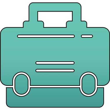 - Araba. Web simgesi basit illüstrasyon