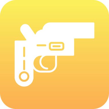 Tabanca simgesi vektör illüstrasyonu