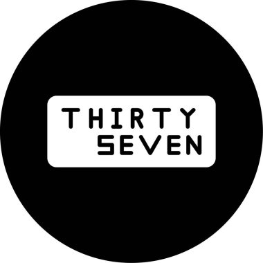 Modern sıfır düğmesinin vektör illüstrasyonu