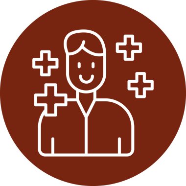 tıbbi simge vektör illüstrasyonu