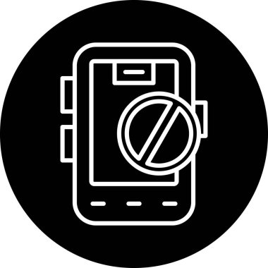 Vektör Mobil simge illüstrasyonu