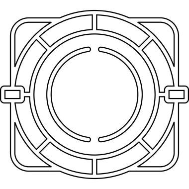 yuvarlak çerçeve simgesi, özet biçimi
