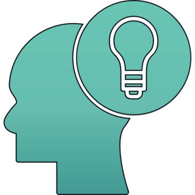 Ampul Simgesi, Vektör illüstrasyonu