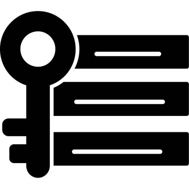 veri depolama vektörü simgesi