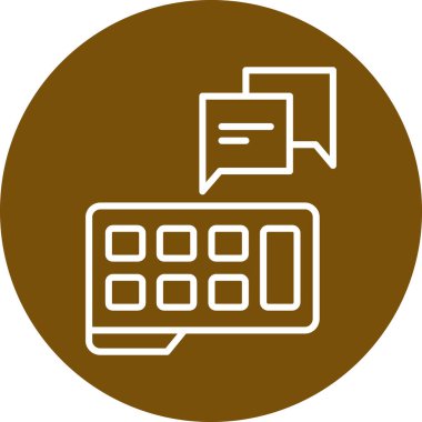 seo modern simgesinin vektör illüstrasyonu