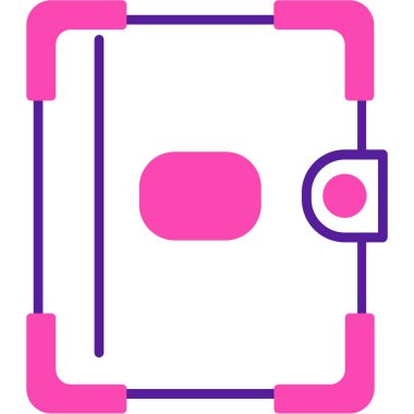 kamera simgesi vektör illüstrasyonu