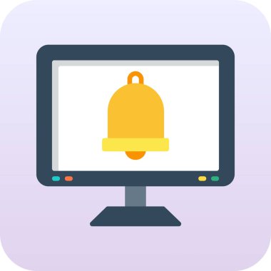 Çevrimiçi eğitim vektörü simgesi