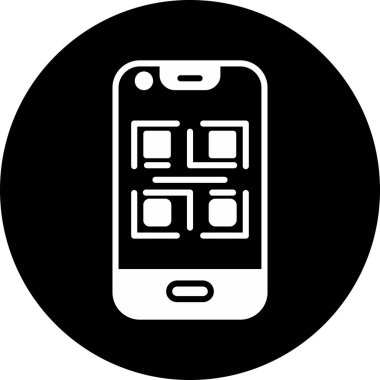 mobil simge vektör illüstrasyonu