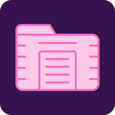 Dosya. Web simgesi basit illüstrasyon