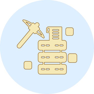 İnşaat ikonu. Web için vektör simgeleri oluşturma taslağı