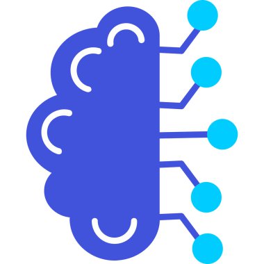 Bulut. Web simgesi basit illüstrasyon