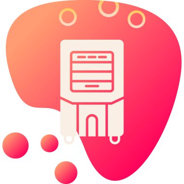 Bir bilgisayar faresinin bir simgesinin vektör çizimi