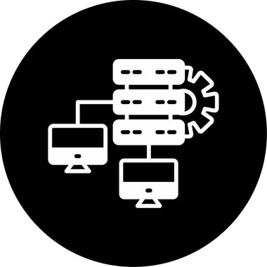 seo modern simgesinin vektör illüstrasyonu