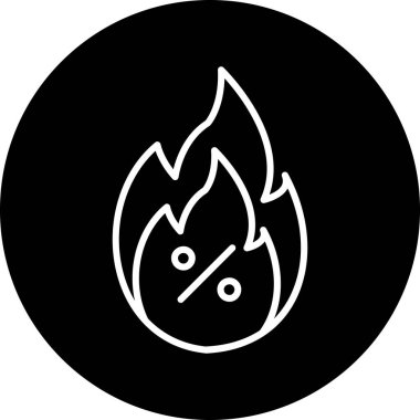 Simge vektör resimlemesini ateşle