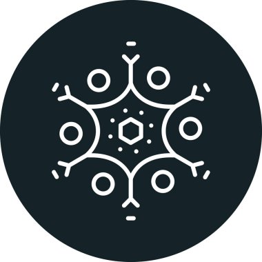 Bir simgenin vektör illüstrasyonu