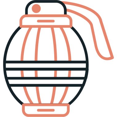 Bir ipin karikatür simgesinin vektör çizimi