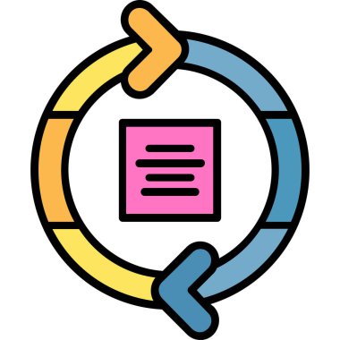 seo modern simgesinin vektör illüstrasyonu