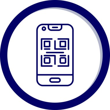 - Telefon. Web simgesi basit illüstrasyon