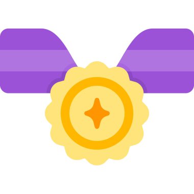 Web simgesi, vektör çizim madalya