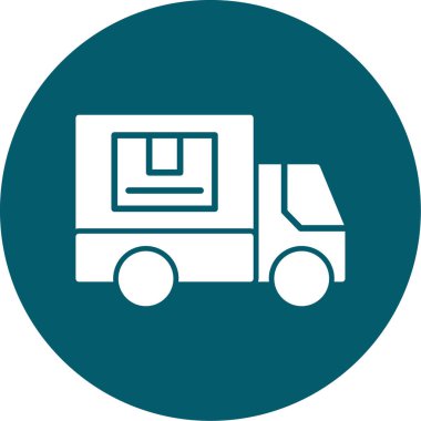 Teslimat. Web simgesi