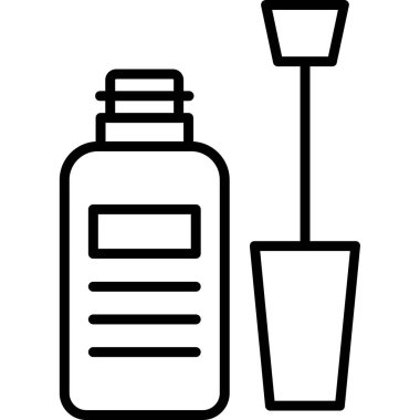 Şişe. Web simgesi basit tasarım