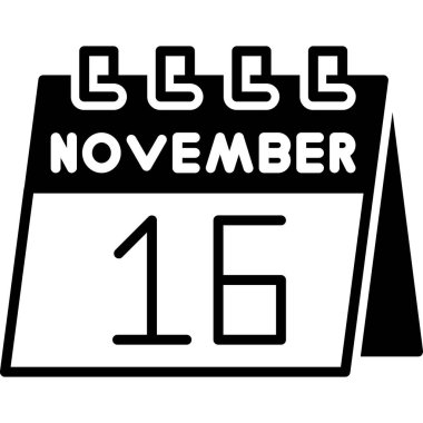 16 Aralık takvimi - Ekim çizgisi simgesi