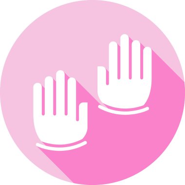 Eller. Web simgesi basit illüstrasyon