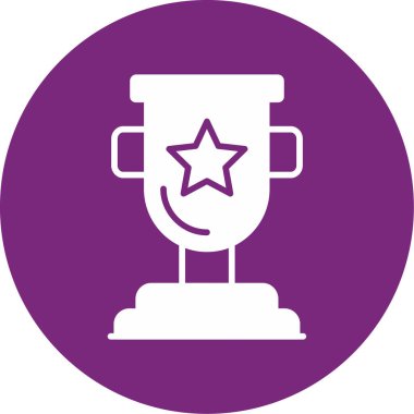 Ödül kupası simgesi taslak biçiminde