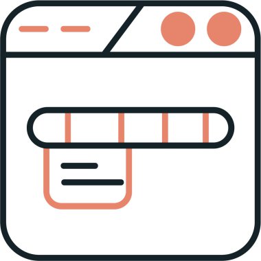 Ağ simgesi. vektör illüstrasyonu