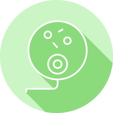 Bebeğim. Web simgesi basit illüstrasyon