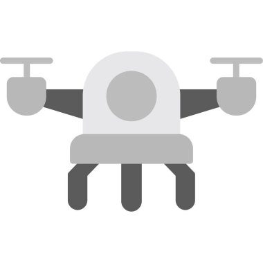 Robot simgesi. Web tasarımı için robot vektör simgelerinin basit çizimi