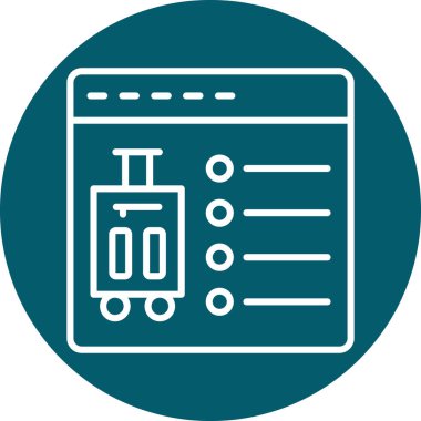 Seo simgesinin vektör illüstrasyonu