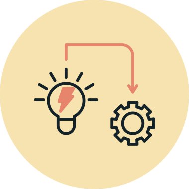 ampul vektör simgesi